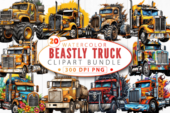 Beastly Truck Sublimation Clipart Bundle: What to Watch For Before You Buy and Use It
