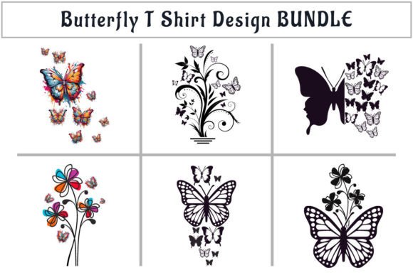 Butterfly Flower T Shirt Design Bundle – A Practical Look at Style, Versatility, and Value