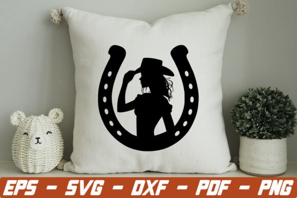 Cowgirl Riding a Horse SVG and Cowboy SVG: Digital Art for Creative Projects