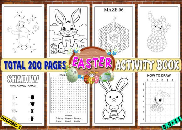 EASTER ACTIVITY BOOK for KIDS: Your KDP Interior Guide
