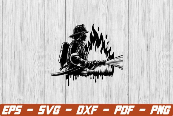 Fire Fighter Svg, First Responder Svg