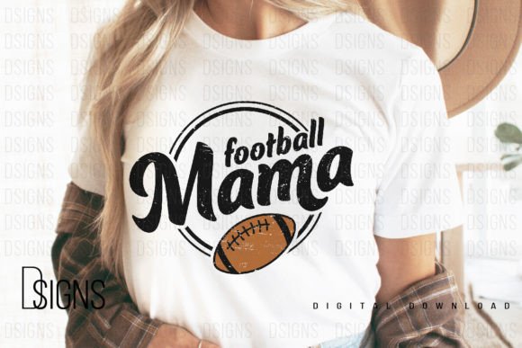 Football Mama Sublimation: Elevate Your Creative Projects with High-Quality PNG Graphics