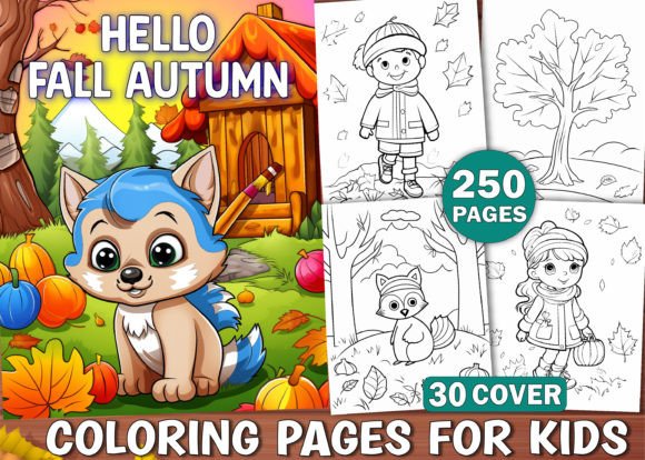 Hello Fall Autumn Coloring Pages for Kids: Creative Ways to Celebrate the Season