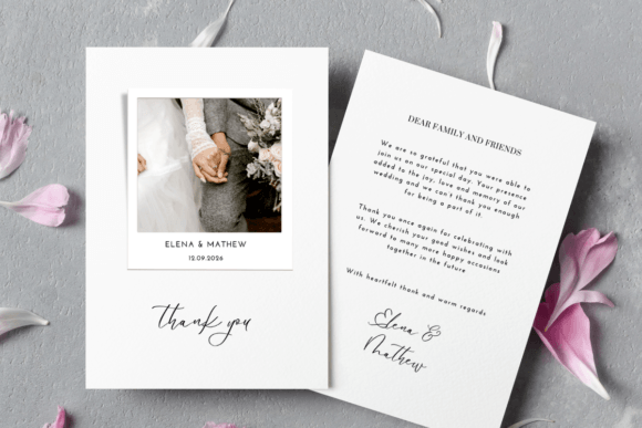 Modern Wedding Thank You Cards with Photo: A Complete Guide to Personalized Gratitude