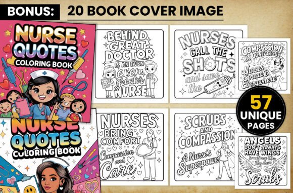 Nurse Quotes Coloring Pages for Thoughtful Publishing and Creative Positioning