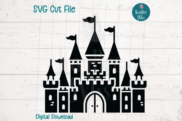 Princess Castle SVG Cut File: A Versatile Design for Your Craft Projects