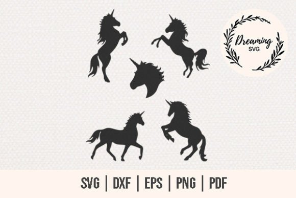 Unicorn SVG Bundle: Versatile Vector Art